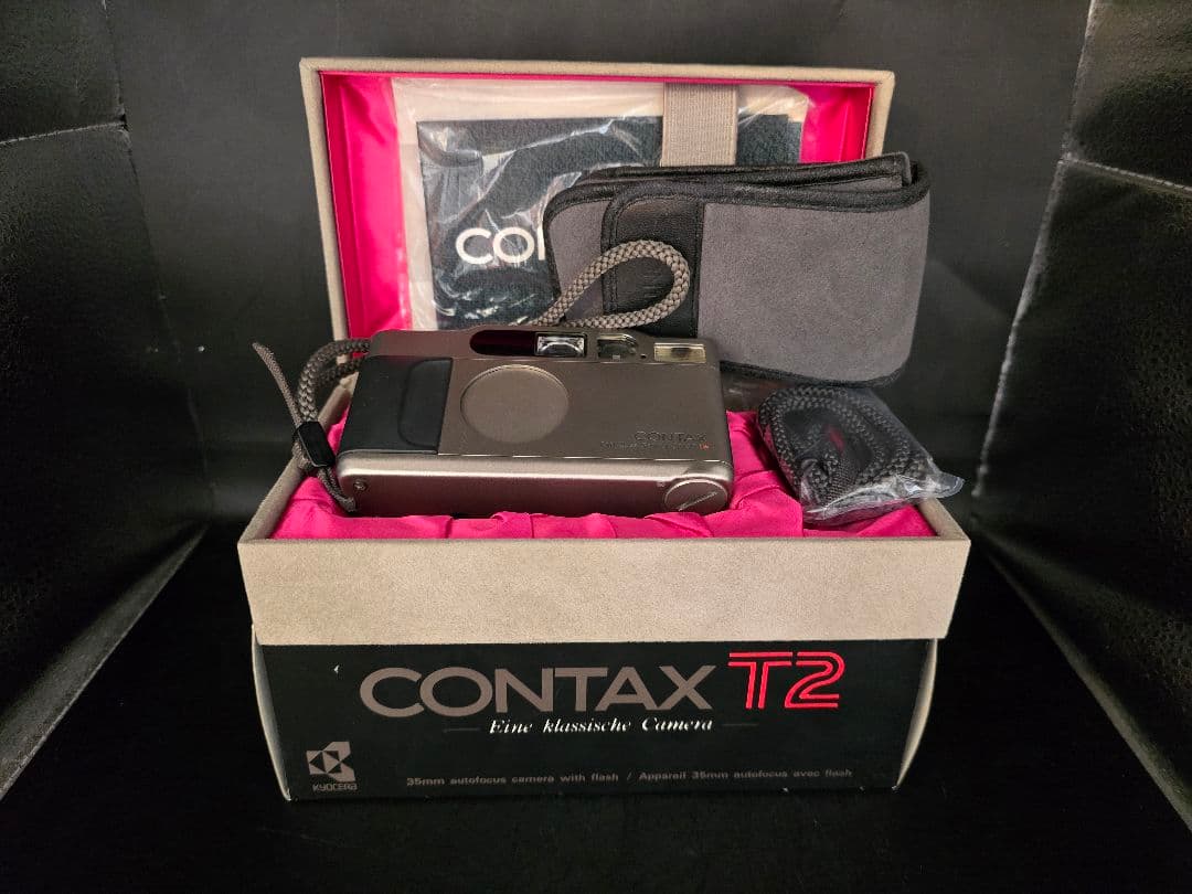 （CONTAX） コンタックス T2 チタンクローム 極上