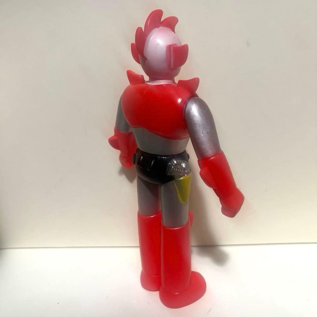 タカトク製 氷河戦士ガイスラッガー シキ・ケン ソフビ フィギュア