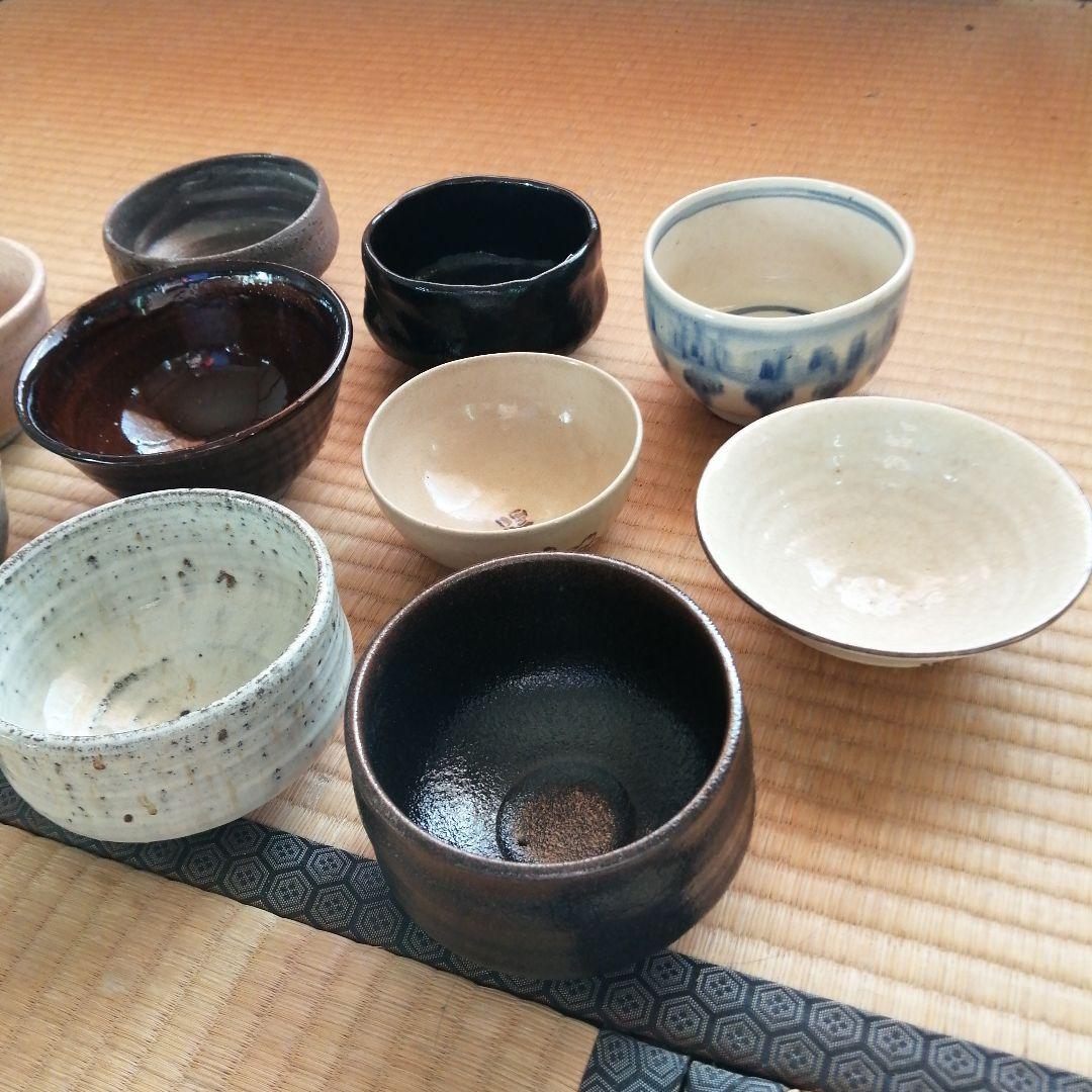 YUU　茶碗　20個まとめ売り　黒楽茶碗　安南など