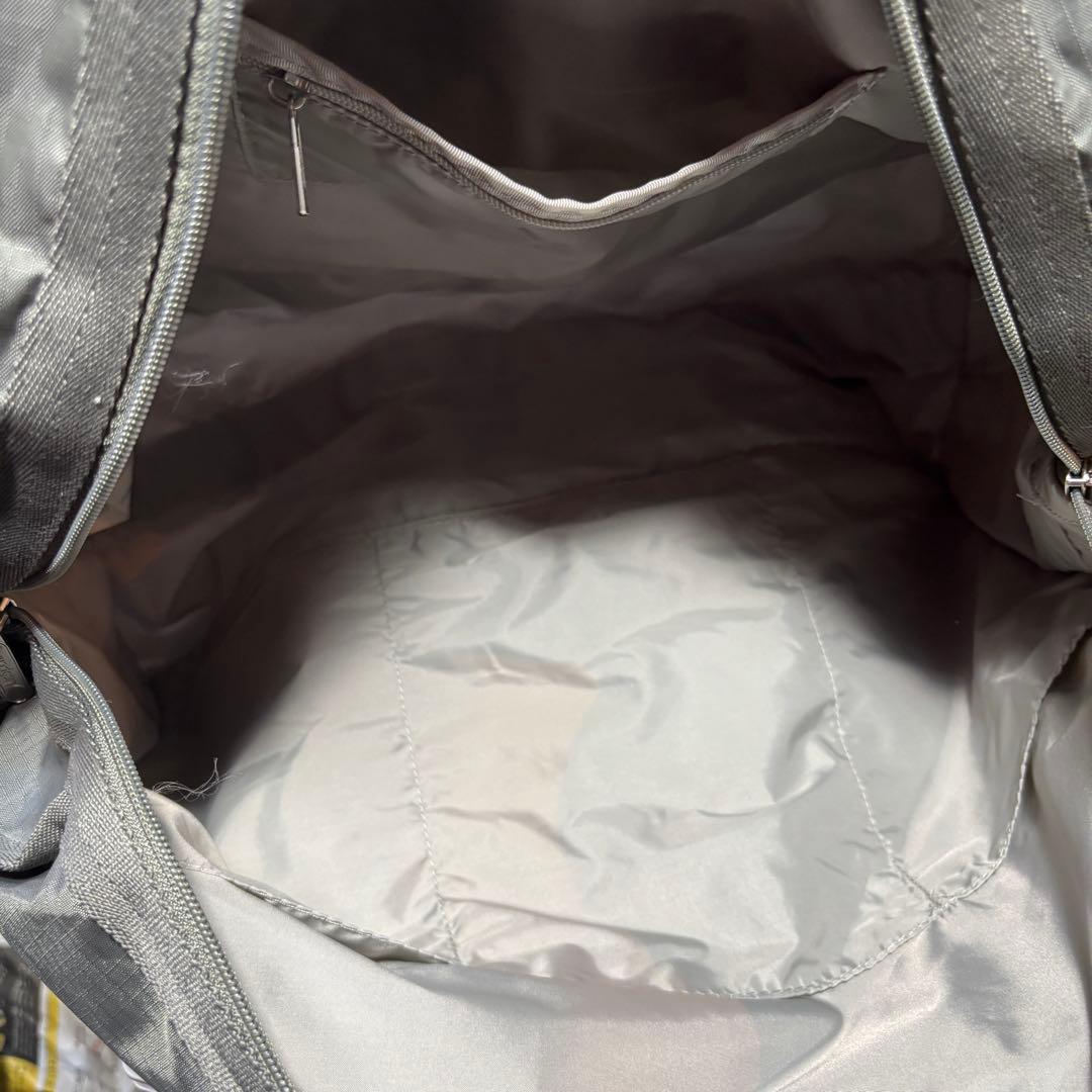 LeSportsac レスポートサック ボストンバッグ 美品　激レア　カーキ　L