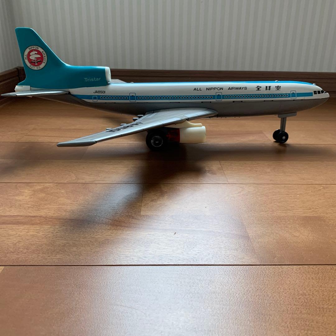 当時物 全日空 JA8501 ジャンボジェット トライスター ブリキ模型 飛行機