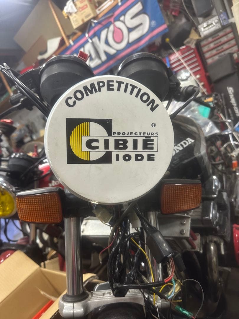 希少当時物シビエライトカバー180πヘッドライト用CIBIE