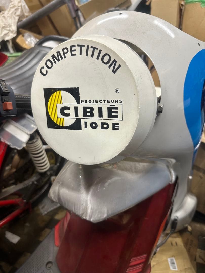 希少当時物シビエライトカバー180πヘッドライト用CIBIE