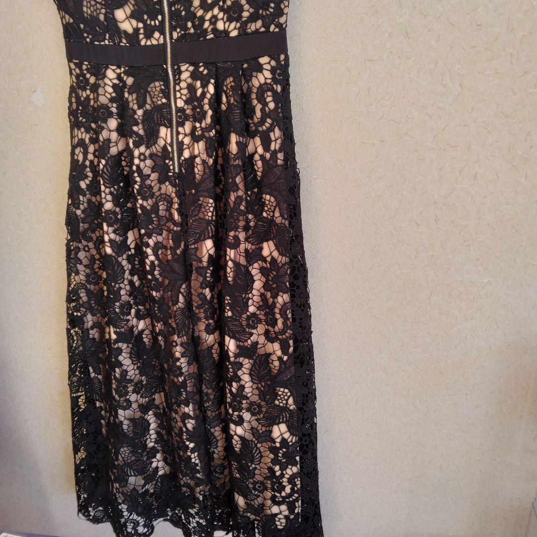 エミリア・ウィズ☆ブラックオールレースロングワンピース