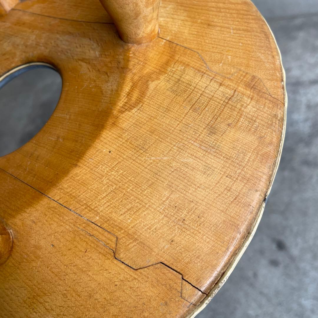 当時物 希少　オールドヴィンテージ　天童木工　リングスツール