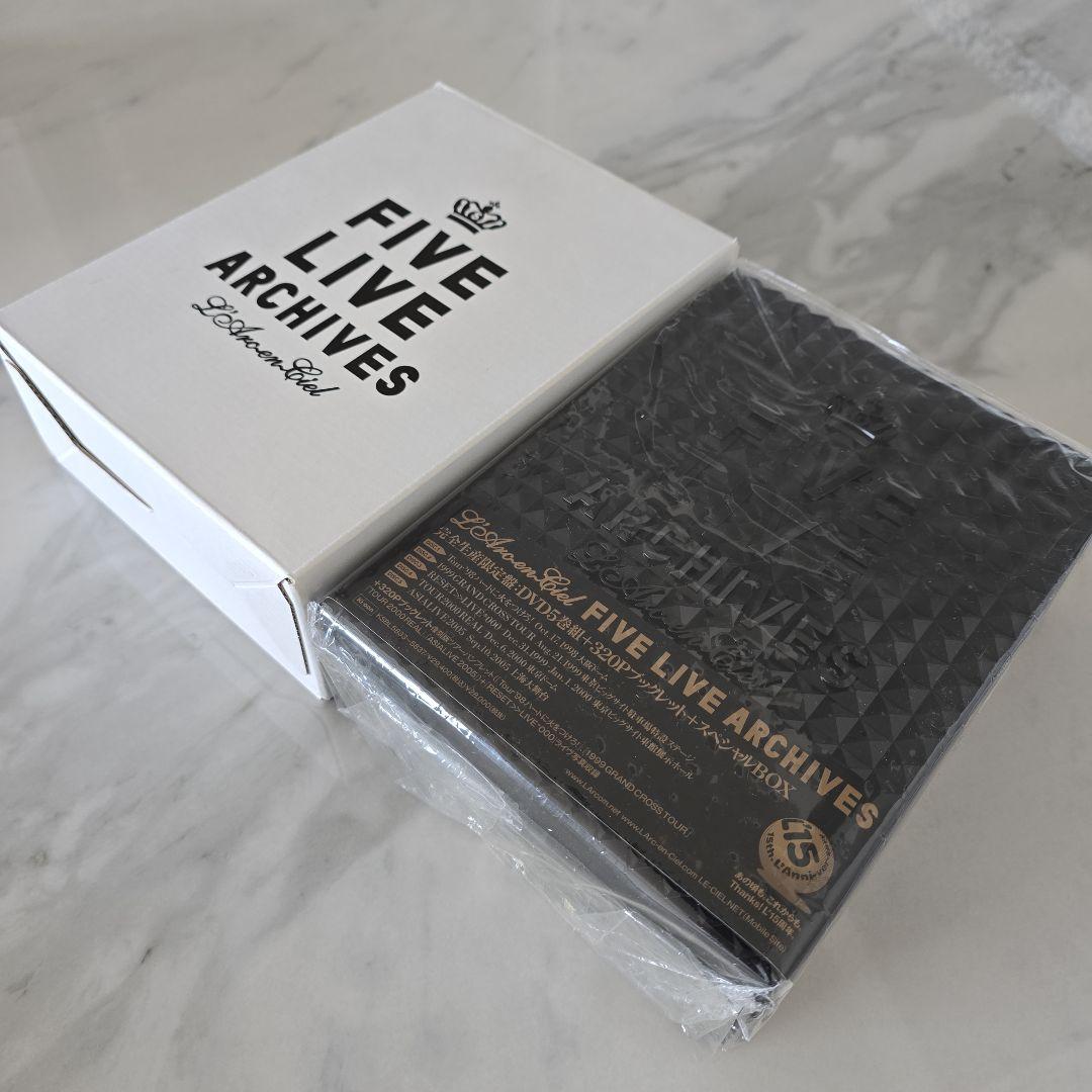 L'Arc～en～Ciel DVD 豪華FIVE LIVE Set