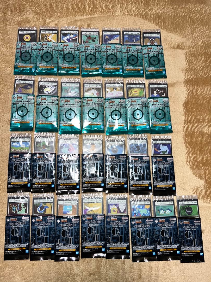 HUNTER×HUNTER一番くじI賞J賞フルコンプ