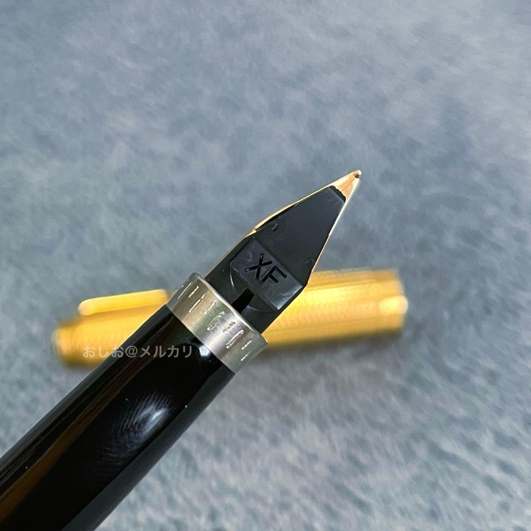 【極美品】PARKER パーカー万年筆　シズレ　ゴールド14K
