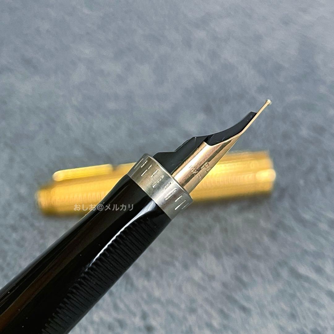 【極美品】PARKER パーカー万年筆　シズレ　ゴールド14K