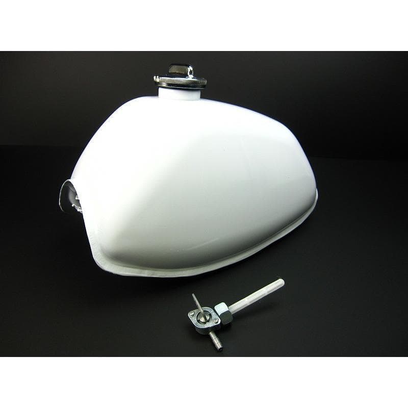 4Lモンキー フューエル/ガソリンタンク (4Lモンキーフレーム用) ホワイト