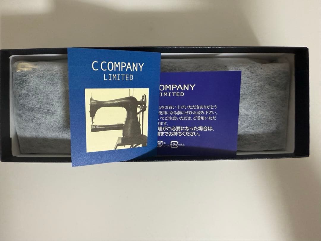 【新品】C COMPANY ルポ REPOS ペンケース 復刻版ターコイズブルー