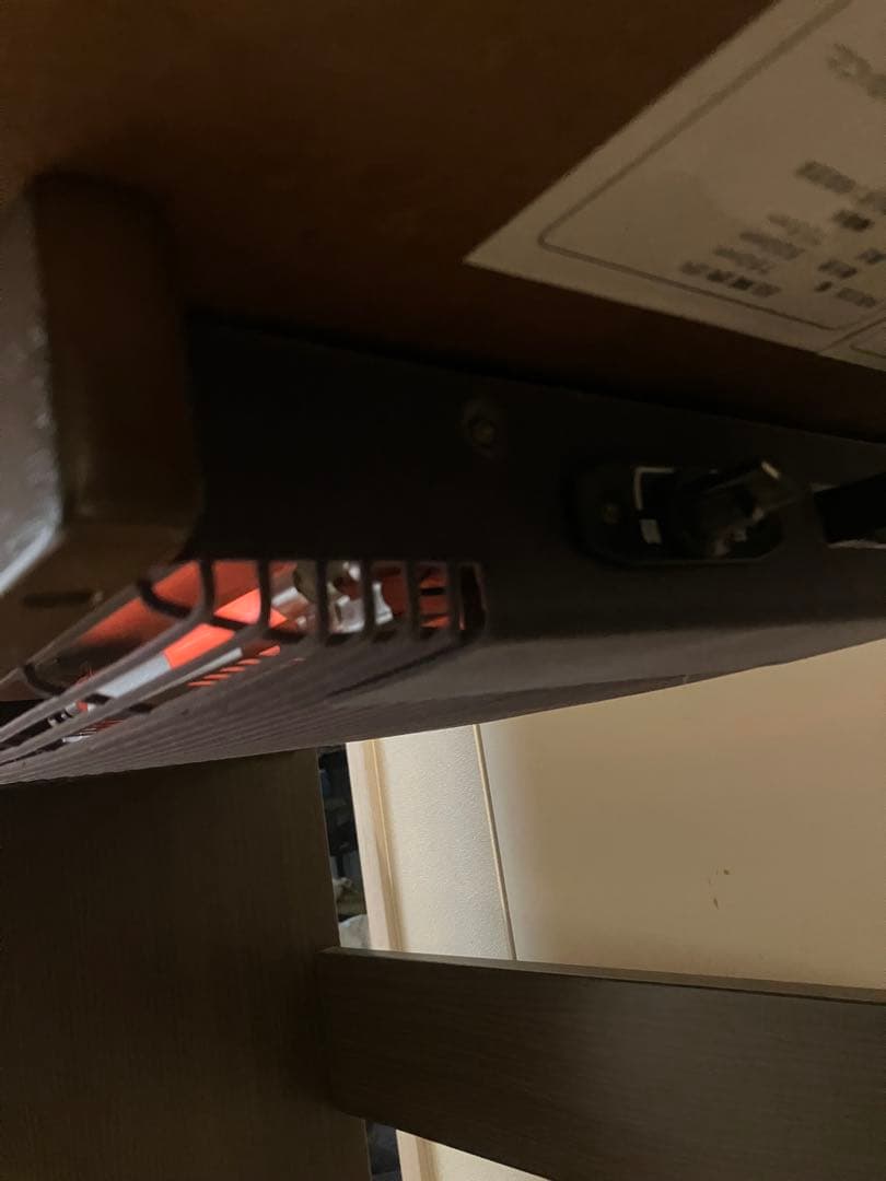 ブラウン こたつテーブル 引き出し付き