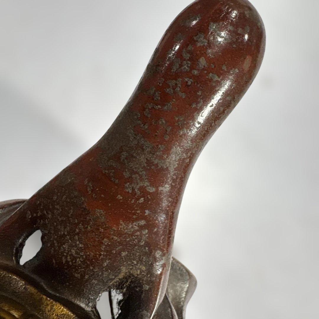 天狗 お面 鉄製 天狗面 縁起物 魔除 てんぐ