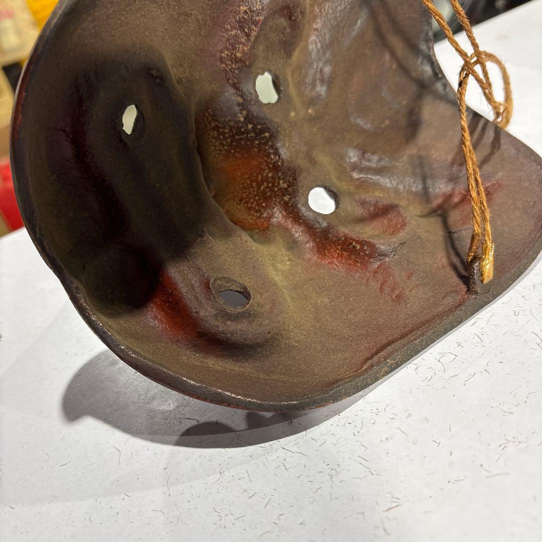 天狗 お面 鉄製 天狗面 縁起物 魔除 てんぐ