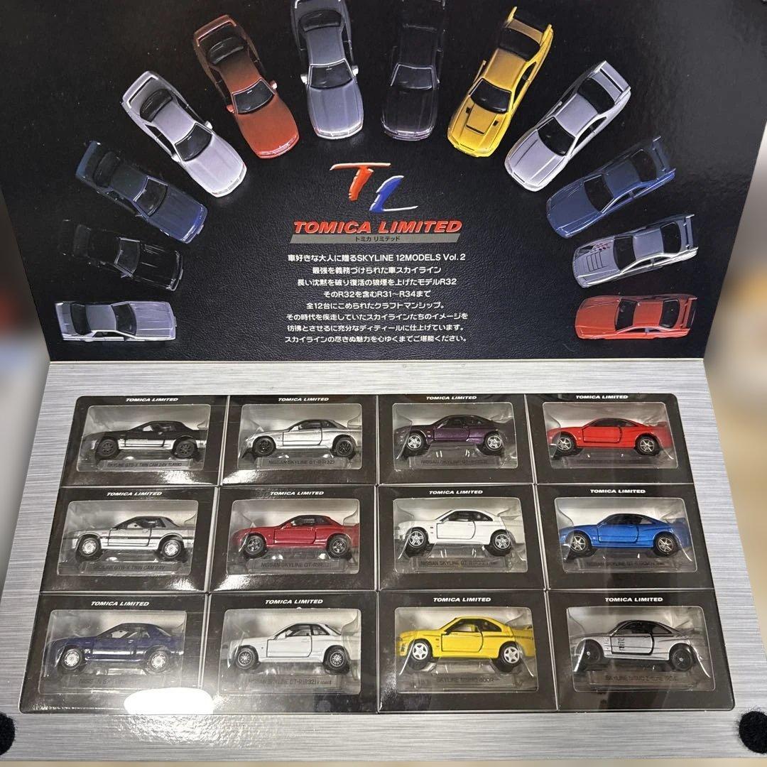 TOMICA NISSAN SKYLINE 12 MODELS セット