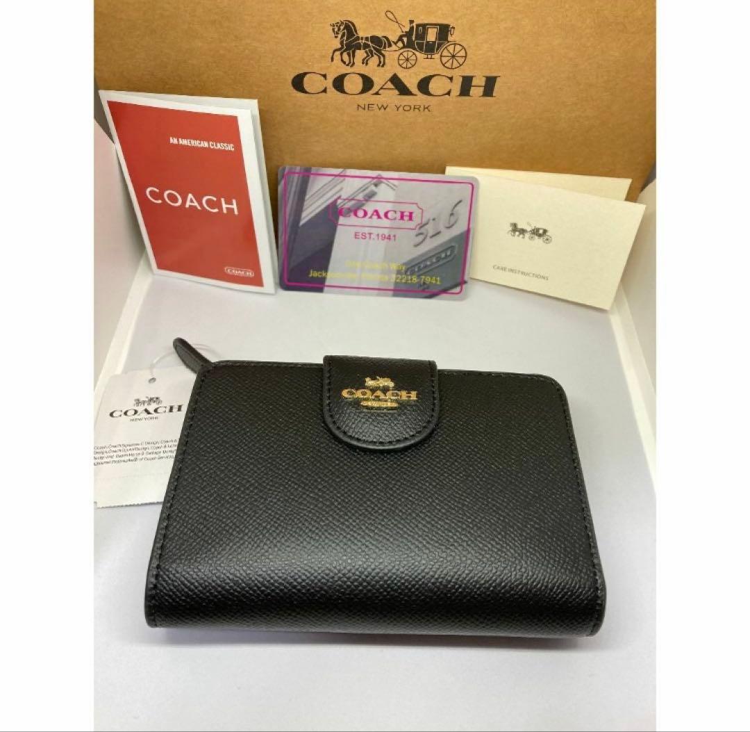 COACH　コーチ　C6390　二つ折り財布