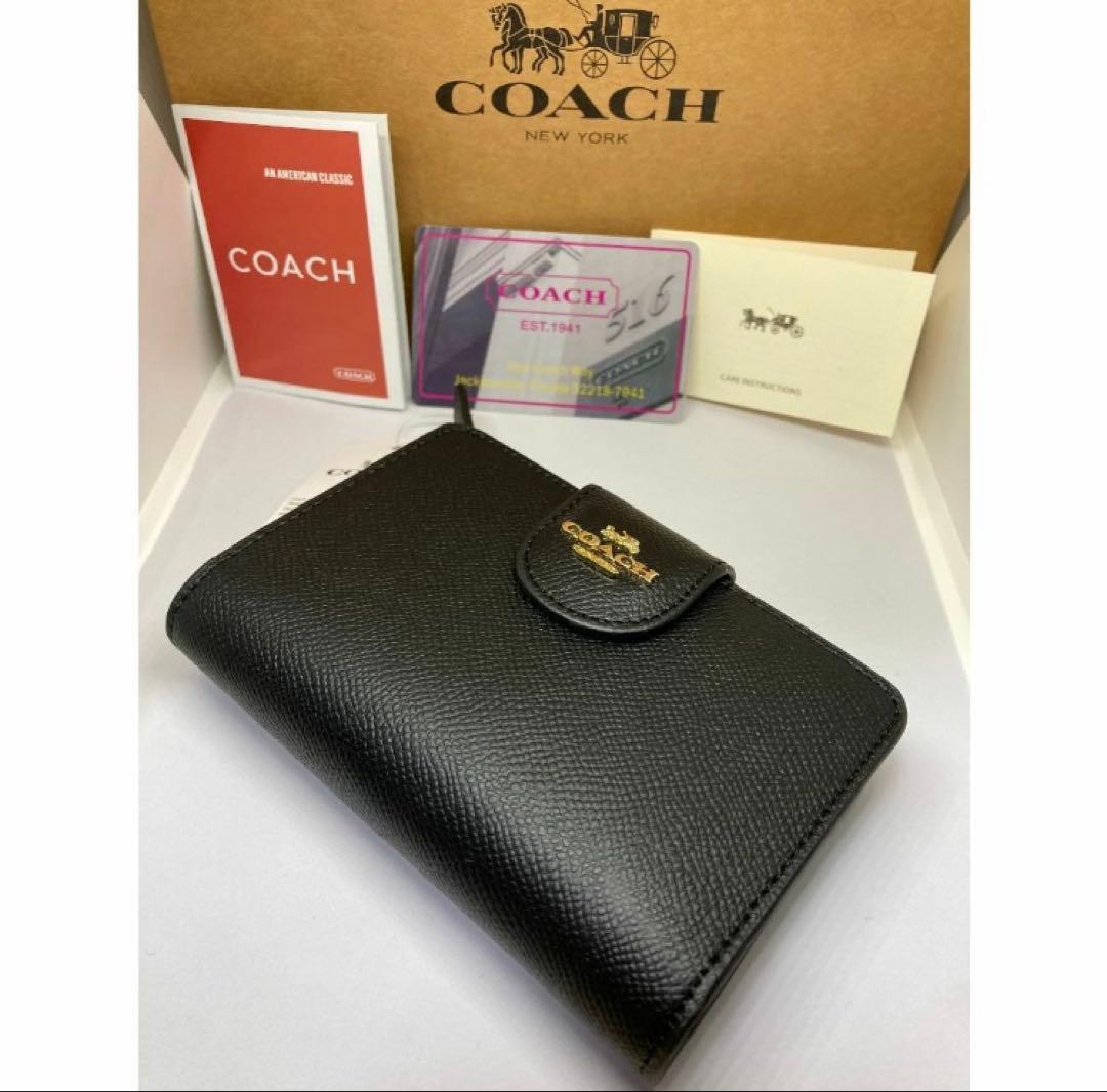 COACH　コーチ　C6390　二つ折り財布