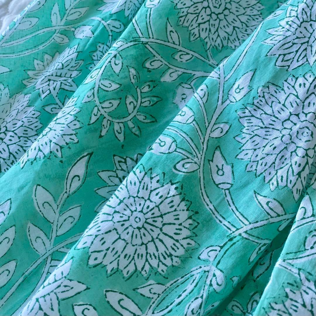 pokipceeポキプシー　ドーティパンツ　総柄　花柄　ゆったり