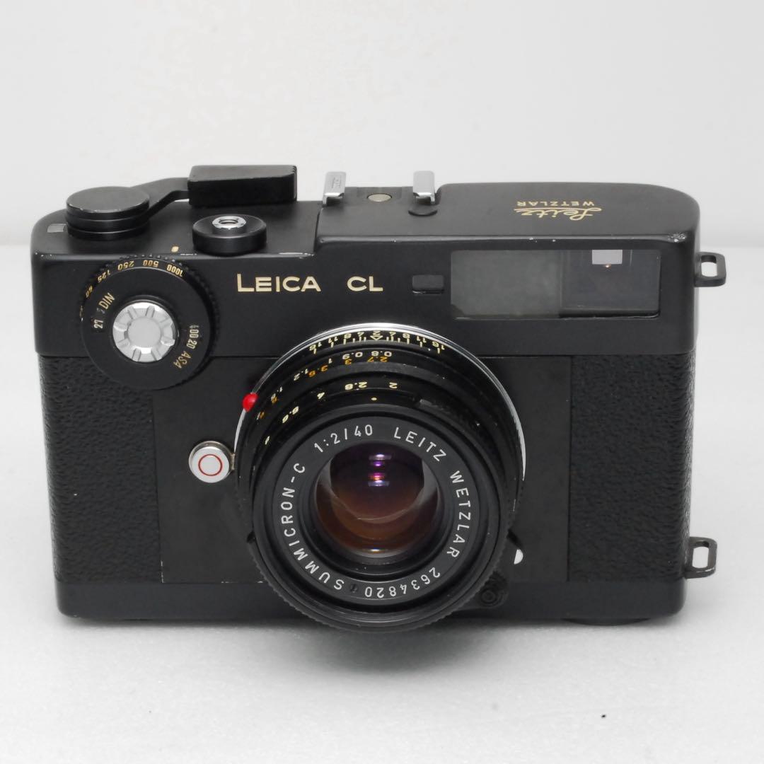 ビンテージLeica CL レンジファインダー ズミクロン-レンズ M型 ライツ