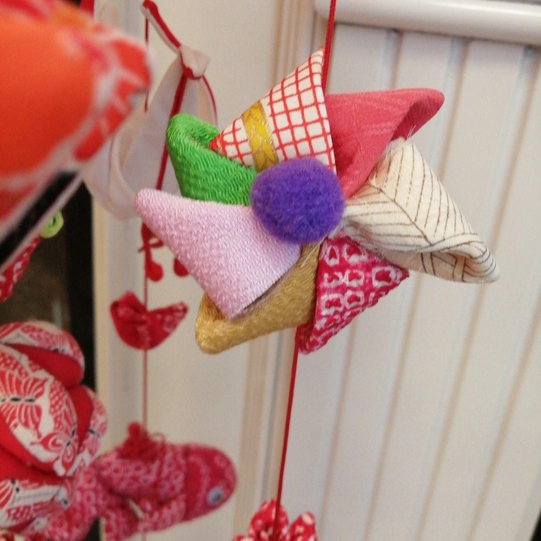 吊るし飾り　吊るし雛　ひな祭り　節句　ちりめん細工