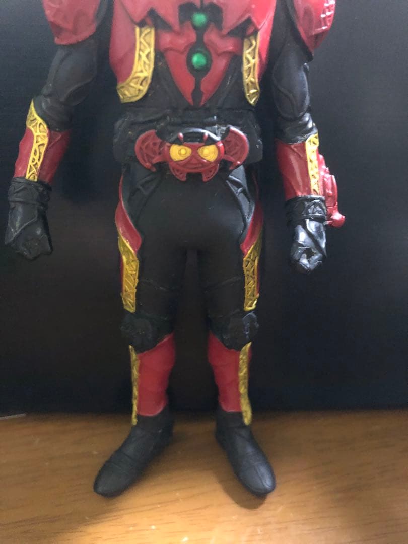 [貴重]仮面ライダーキバ　エンペラーフォーム　レッドバージョン　てれびくん