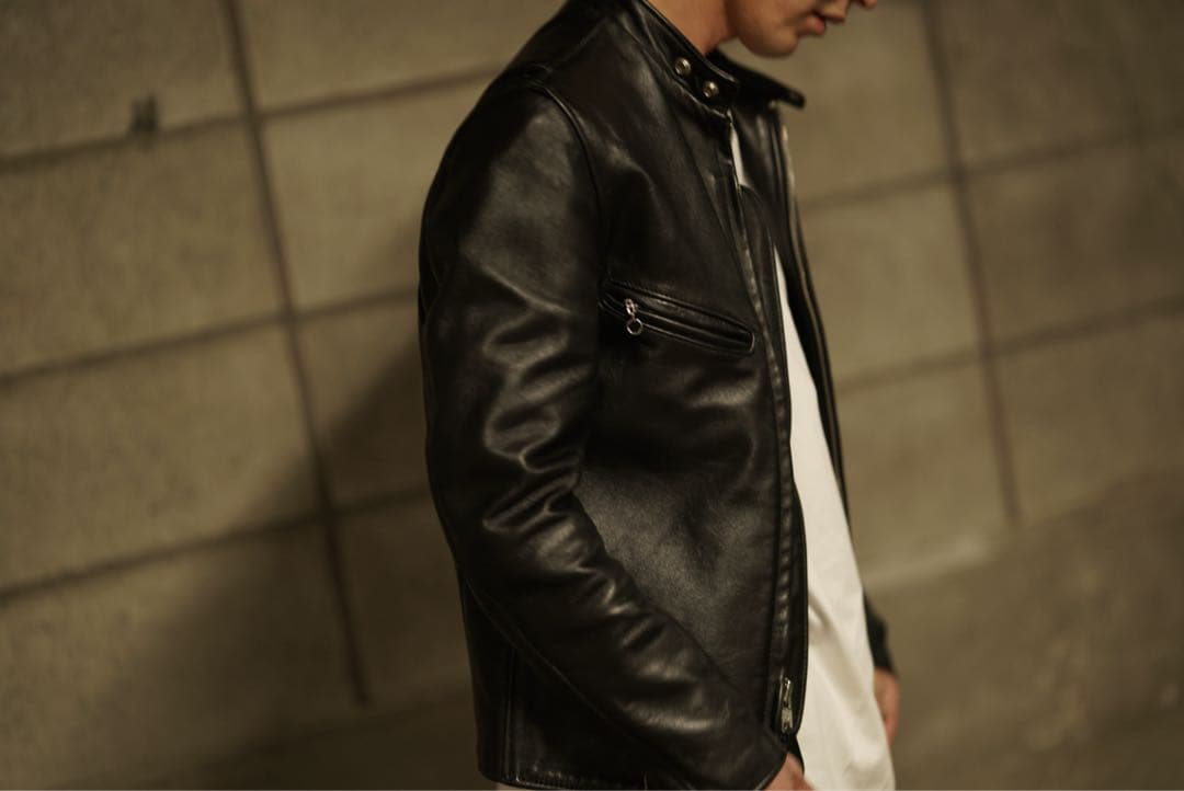 Schott ホースハイド レザー ライダース ジャケット 641XXH