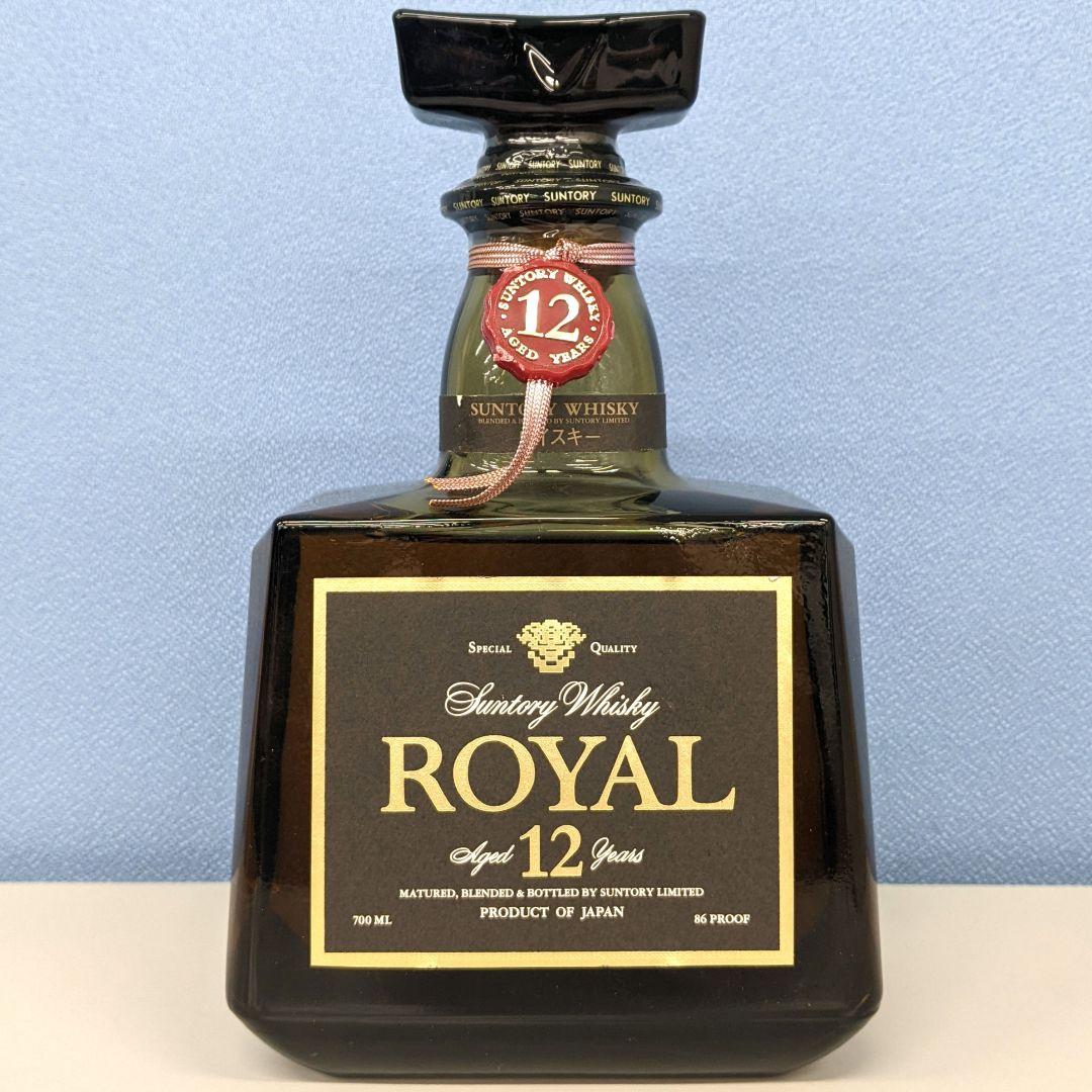 サントリーローヤル12年　黒ラベル　700ml43%　未開栓　箱なし
