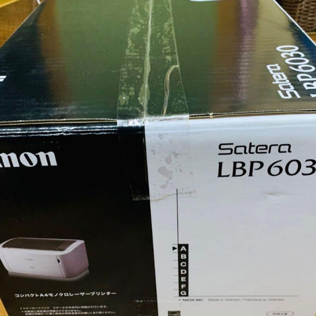 未使用‼️Canon キャノンLBP 6030 レーザープリンター