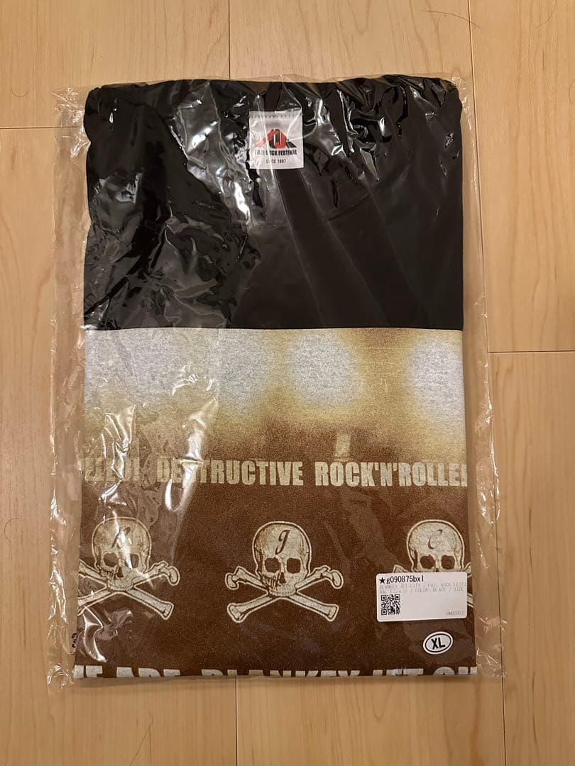 新品 BLANKEY JET CITYフジロック Tシャツ XL 黒色