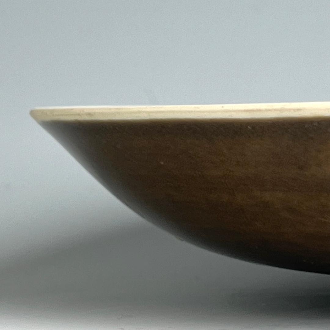 定窯紫金釉鹿紋碗 唐物 中国古玩 中国美術 唐物 擺件 A895