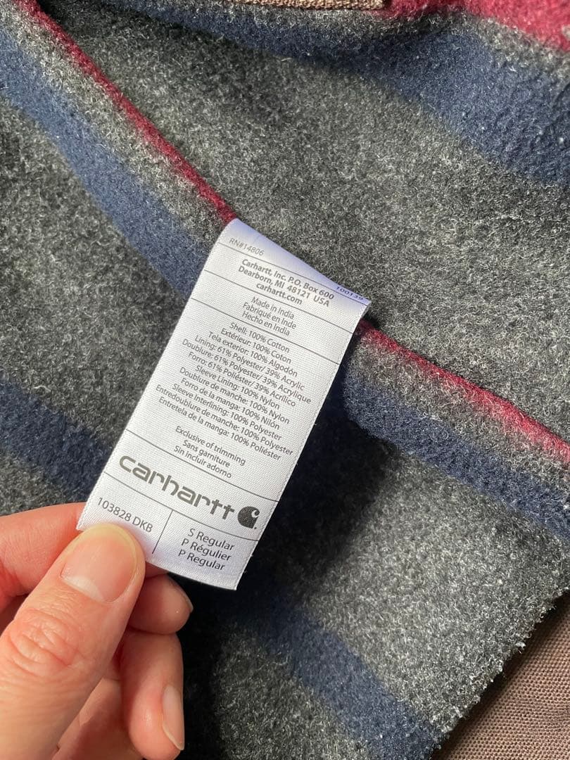 s*a様 Carhartt Detroit jacket 103828