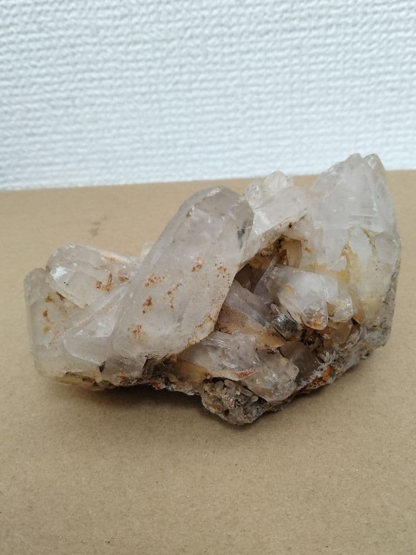 長野県　天然水晶　栗生水晶山産　水晶　原石　191グラム　国産水晶　水晶