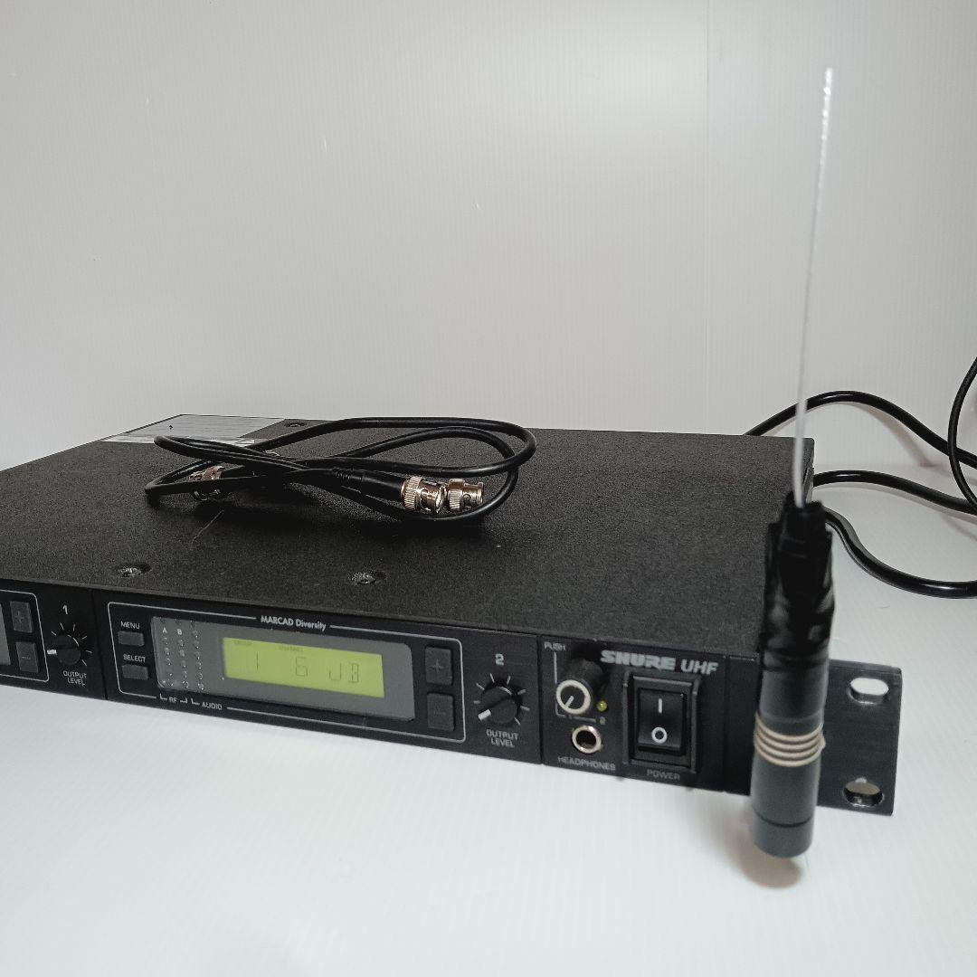 SHURE シュアー マイクレシーバー　U4D-ABJ 受信器　ワイヤレス