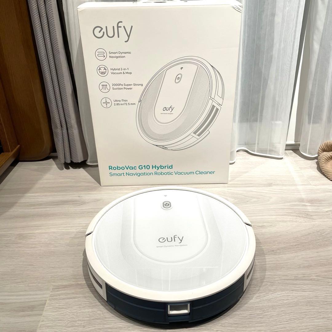 【美品】eufy RoboVac G10 hybridロボット掃除機 本体