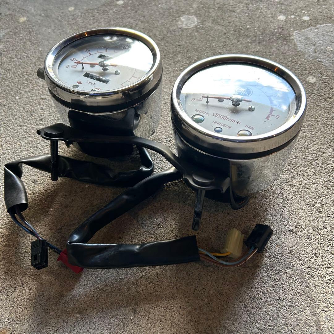 SR400 純正　メーター