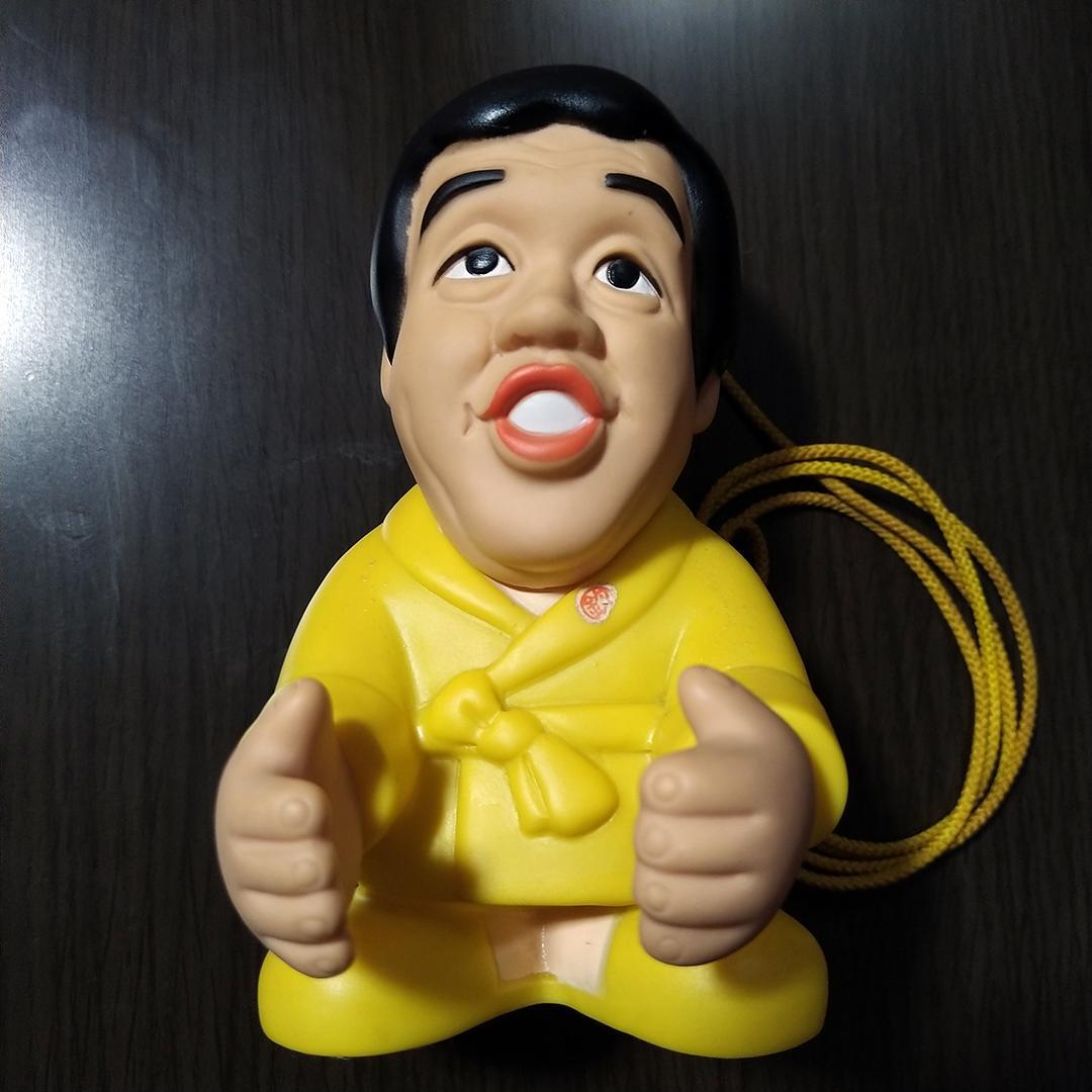 ゆ*け様 萩本欽一 欽ちゃん ソフビ 当時物 企業物