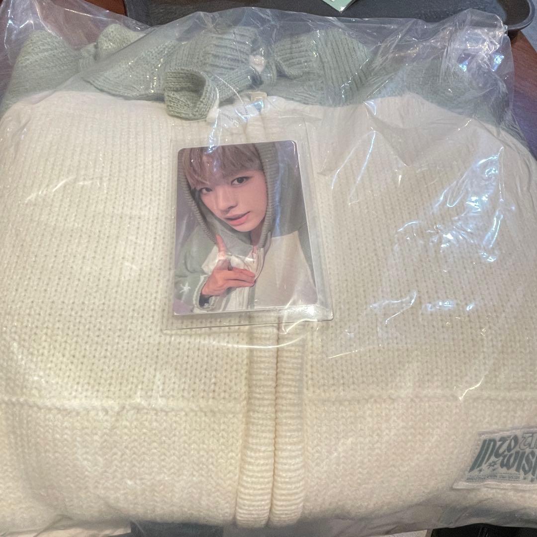 ユウシ　NCT WISH ソウルコン　ニットジップアップフーディーセットクロップ