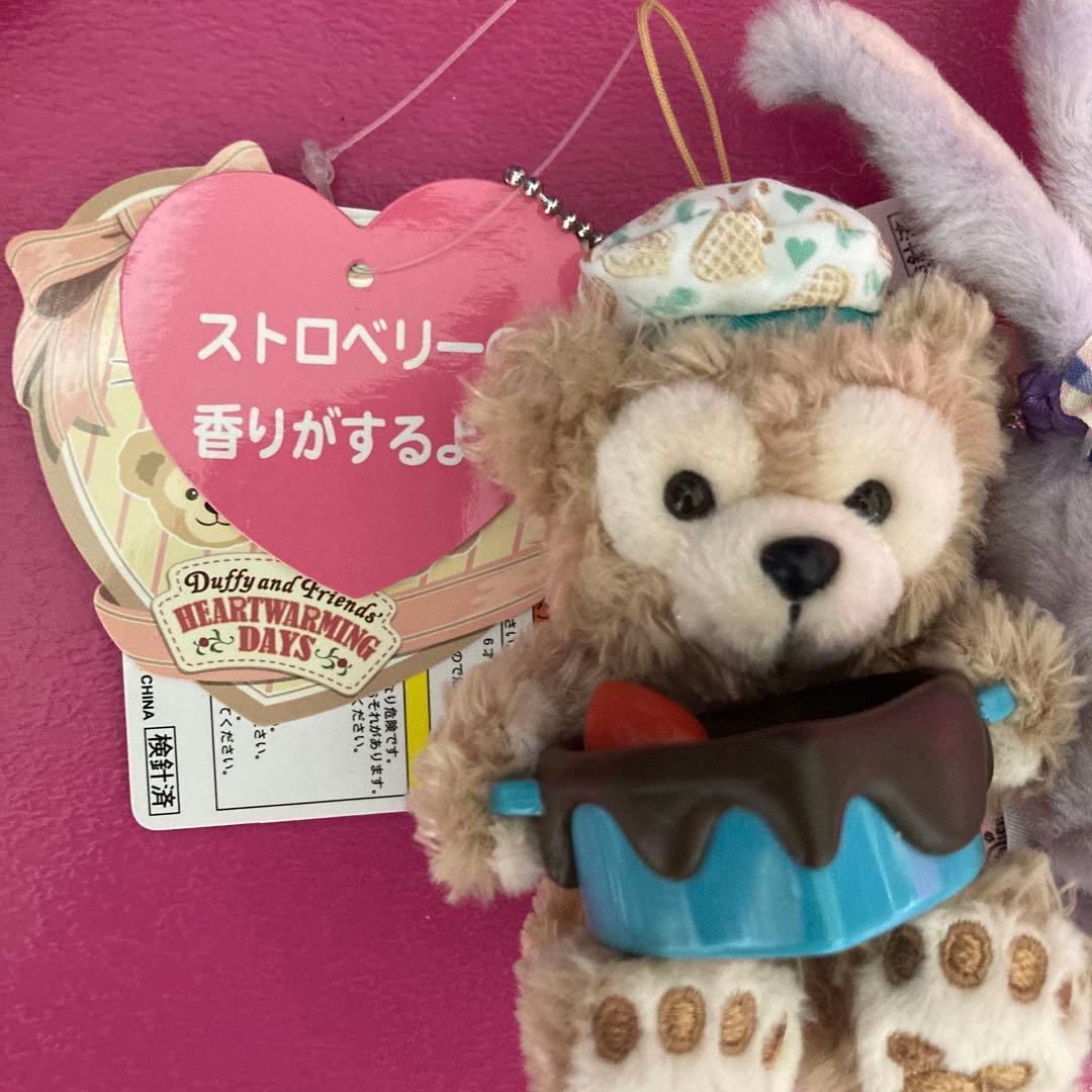 ５コ❤︎販売終了品❤︎新品❤︎ディズニーシー❤︎ダッフィ、ステラルー❤︎ぬいぐるみチェーン