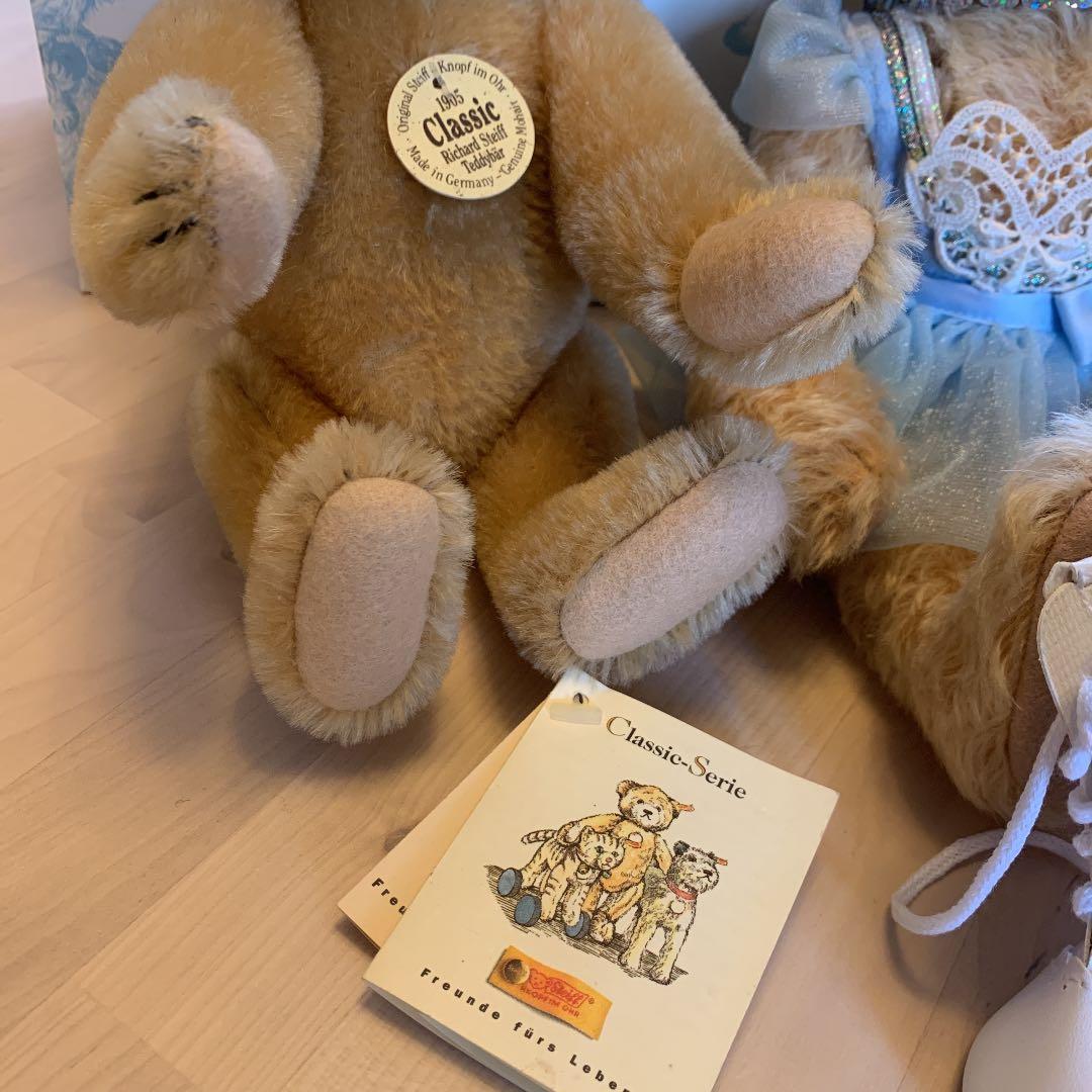 シュタイフ　テディベア　二体セット