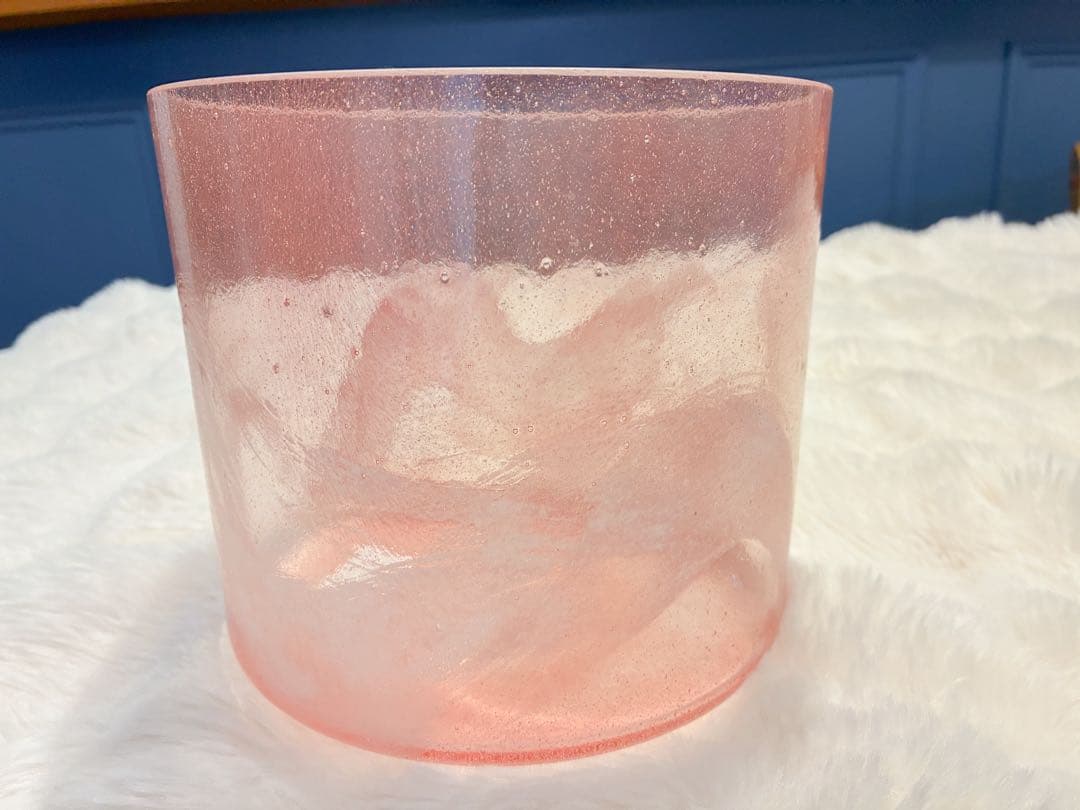 クリスタルボウル　7インチG+20 ピンク