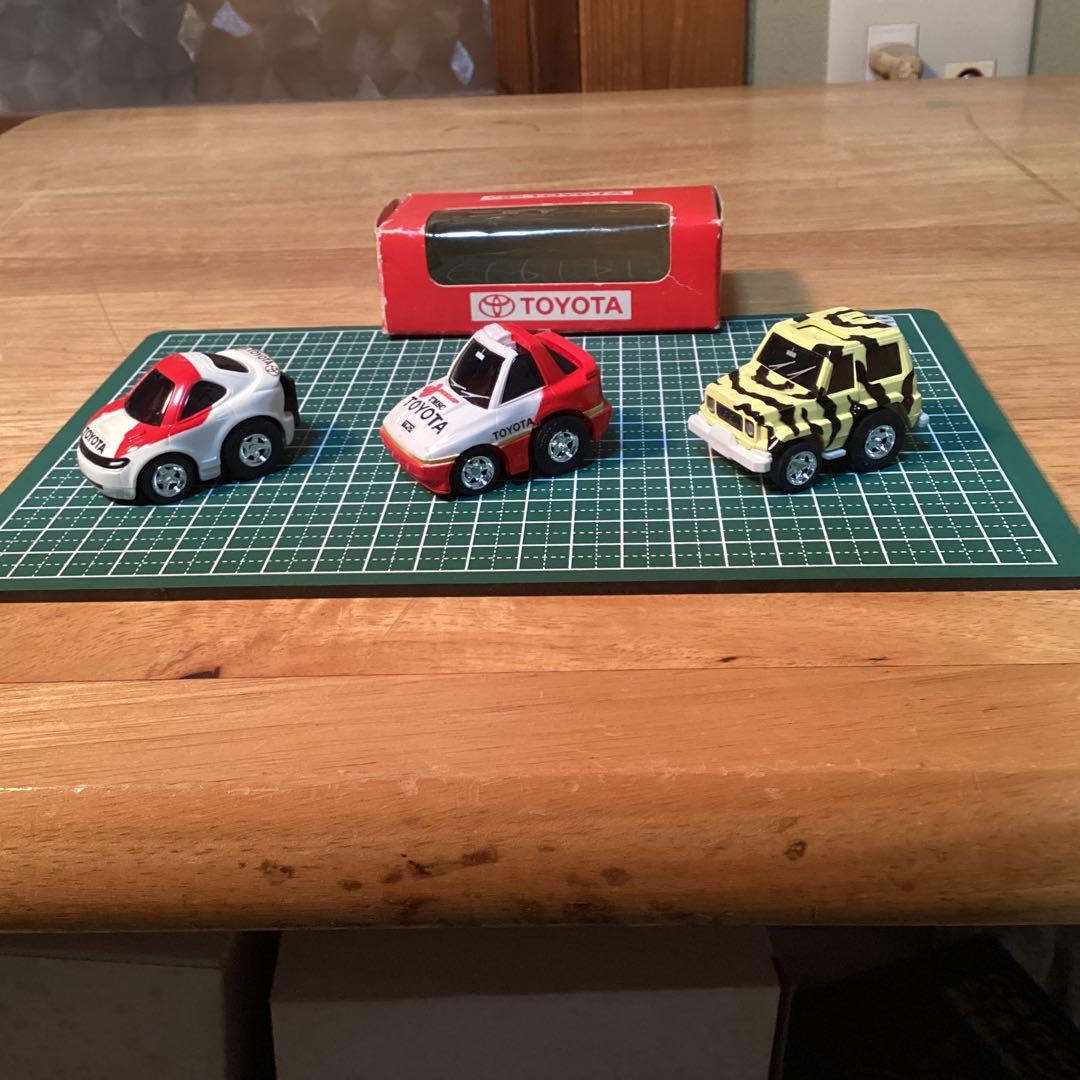 チョロQHG TOYOTA SUPRA ,LAND CRUISER,CELICA