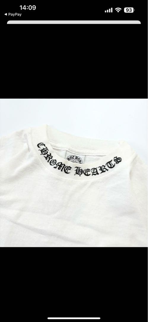 CHROME HEARTS ホワイト Tシャツ　Mサイズ