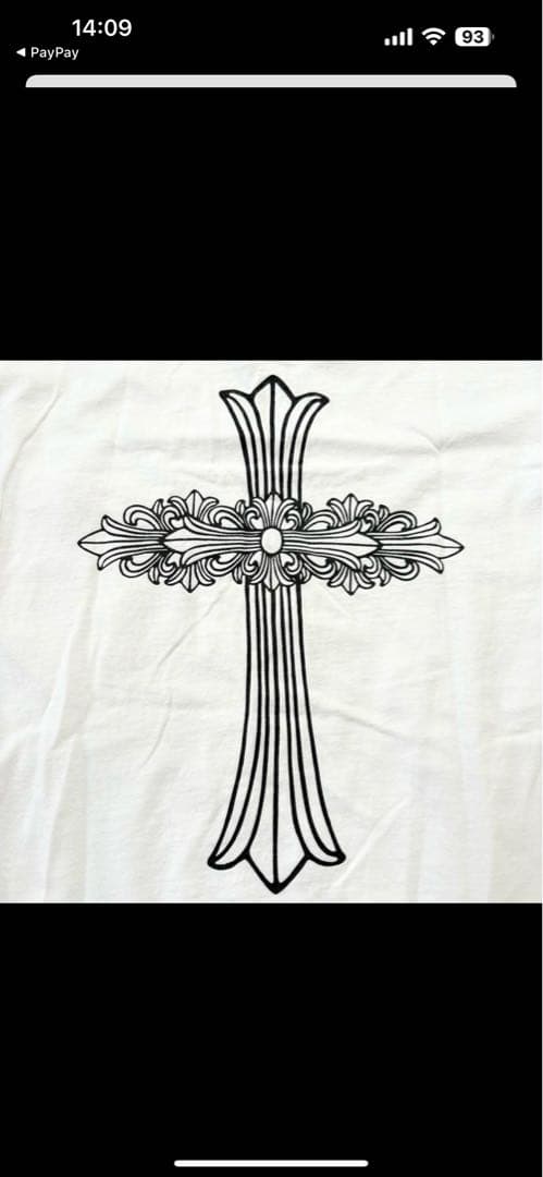 CHROME HEARTS ホワイト Tシャツ　Mサイズ