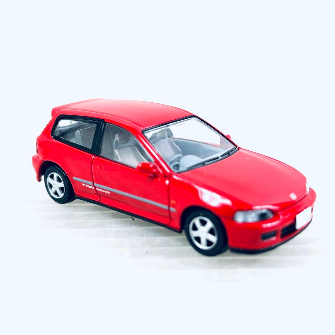 トミカリミテッドヴィンテージネオ　Honda シビック SiR-II 赤　青　黄