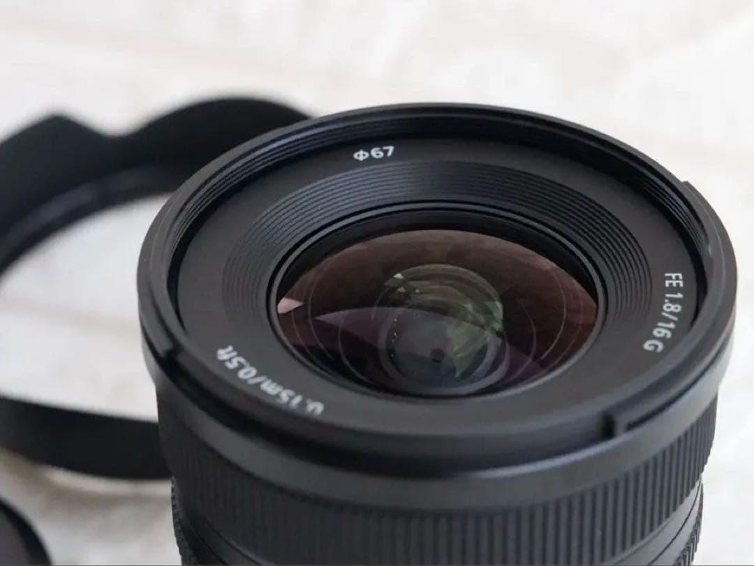 SONY FE 16mm F1.8 G Eマウントレンズ　超美品