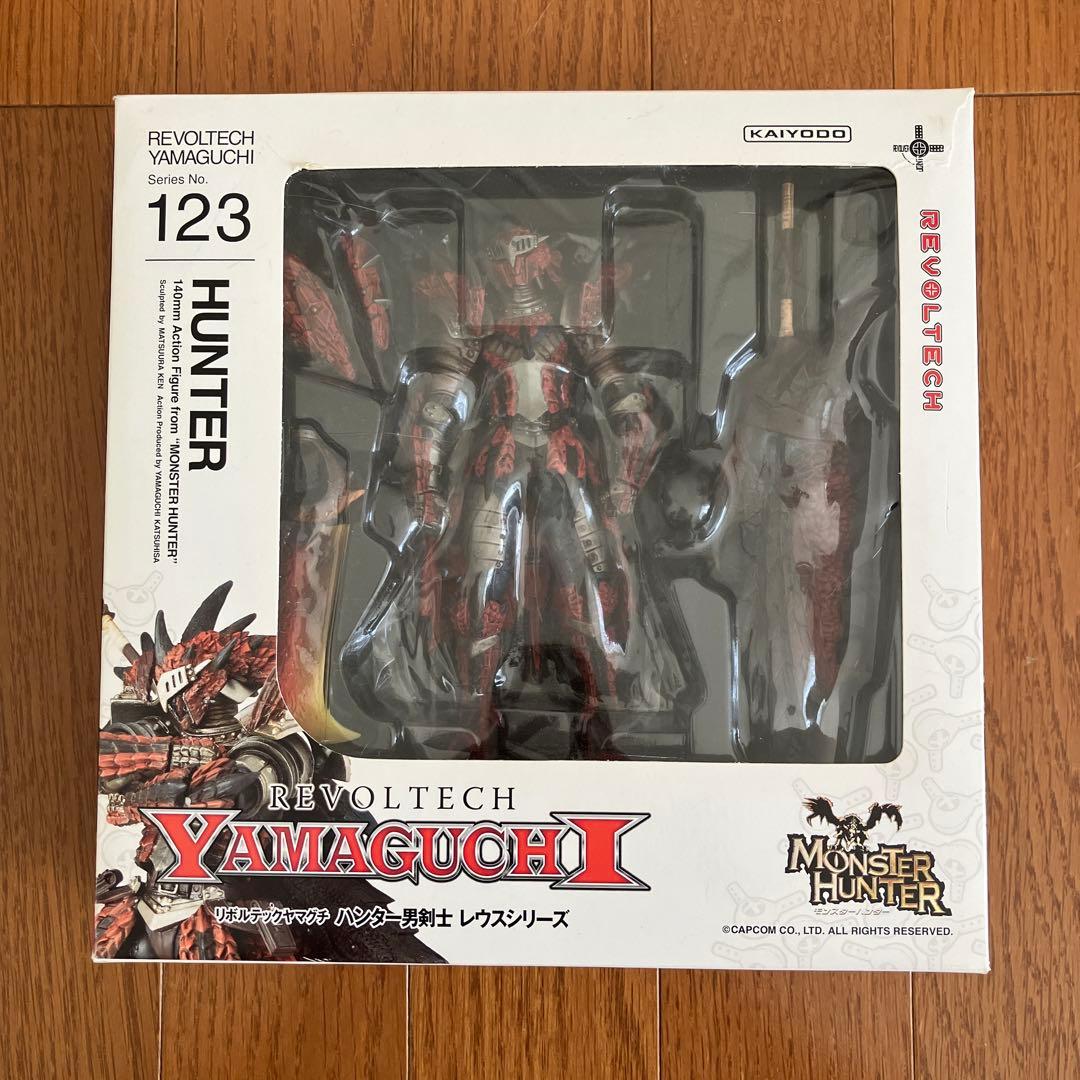 リボルテックヤマグチ No.123 ハンター男剣士 レウスシリーズ