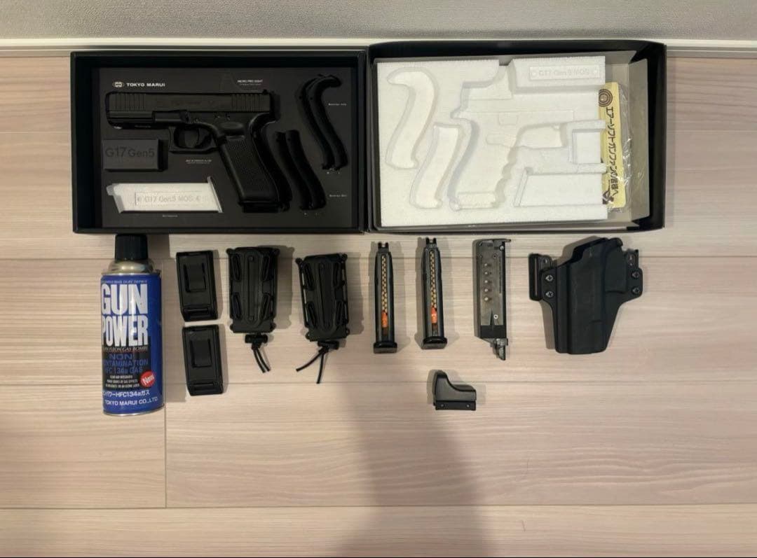 東京マルイ グロック17 gen5 glock17 パーツ付き