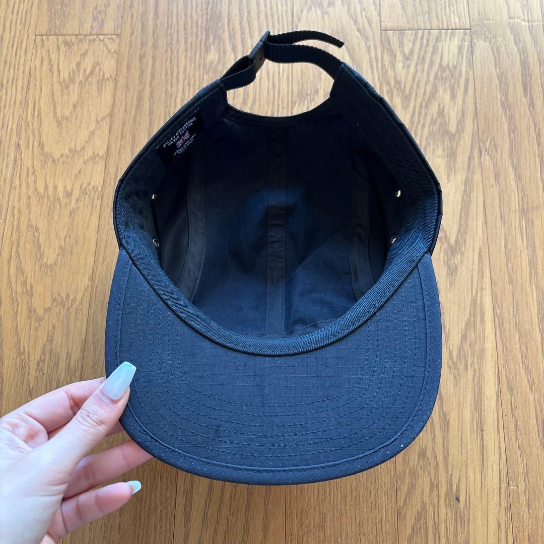帽子 Supreme Waxed Ripstop Camp Cap Black