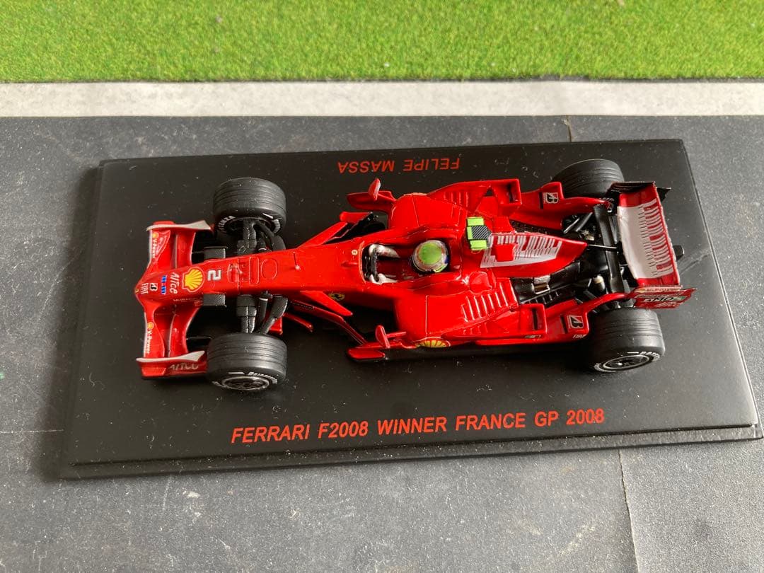 レッドライン‼️フェラーリF2008 フェリペマッサ　フランスGP優勝モデル