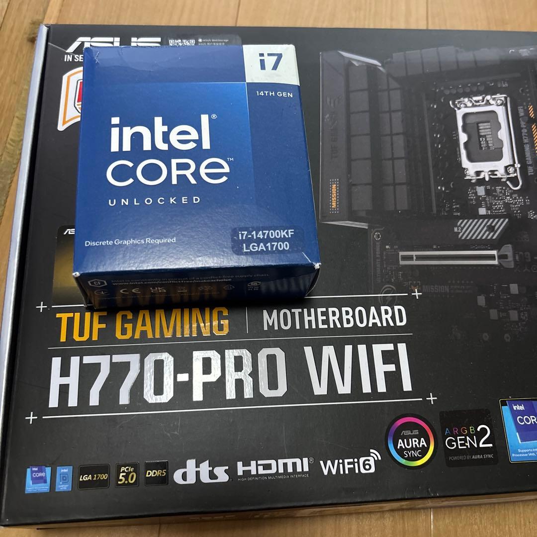 Intel Core i7-14700KF マザボメモリセット